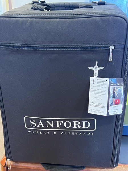 SA WINE CHECK LUGGAGE - BLACK